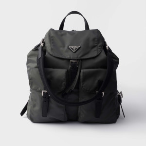 PRADA 블랙 나일론 백팩