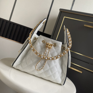 CHANEL 편직 호보백