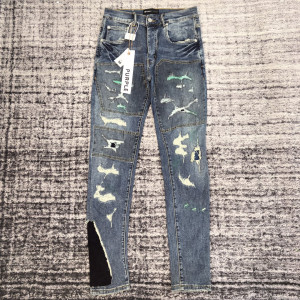 PURPLE-BRAN 슬림핏 캐주얼 청바지